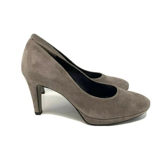 Paul Green US 6 Ceylon Suede Pumps Platform Heels - Picture 1 of 6